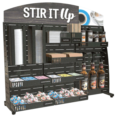 PanelRak Roller Beverage Configurations