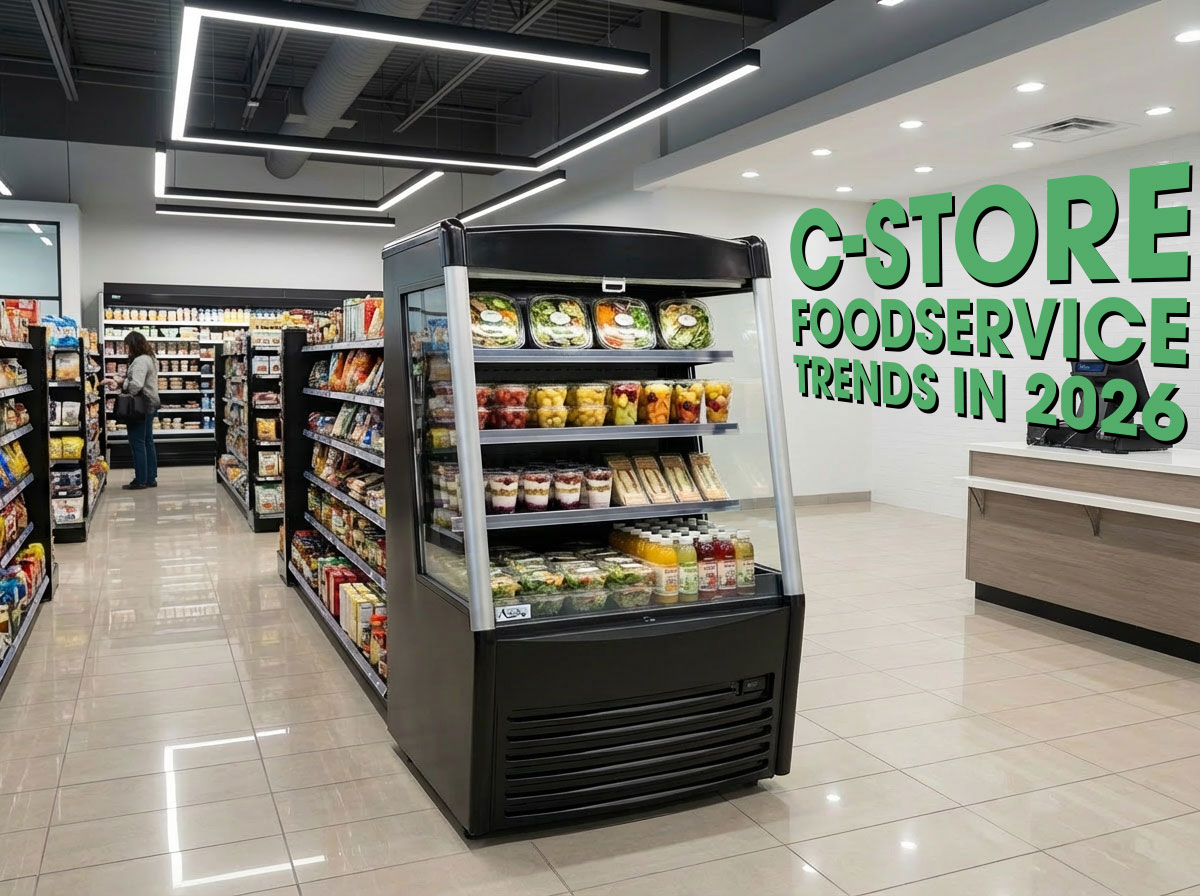 Foodservice Trends in Convenience stores or c-stores in 2026 including GLP-1, healthy food, and high protein foods