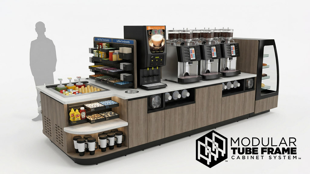 Modular Tube Frame Cabinet System