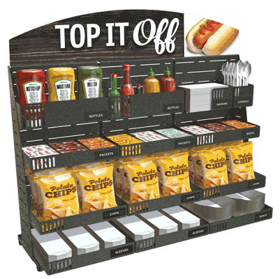 PanelRak Roller Grill Configurations